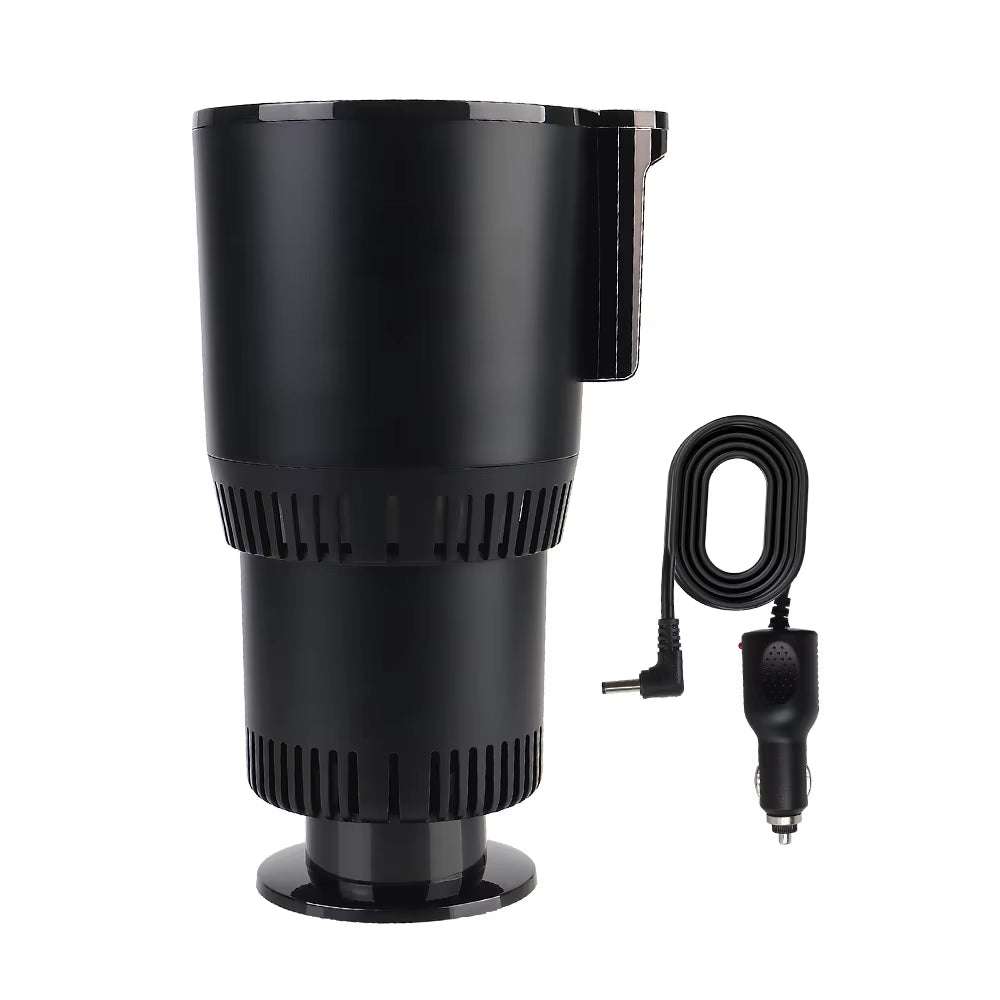 Car Cooling Heating Cup Holder Temperature Display DC 12V Refrigeration Kettle Heat Preservation Smart Cup Water Warmer Bottle